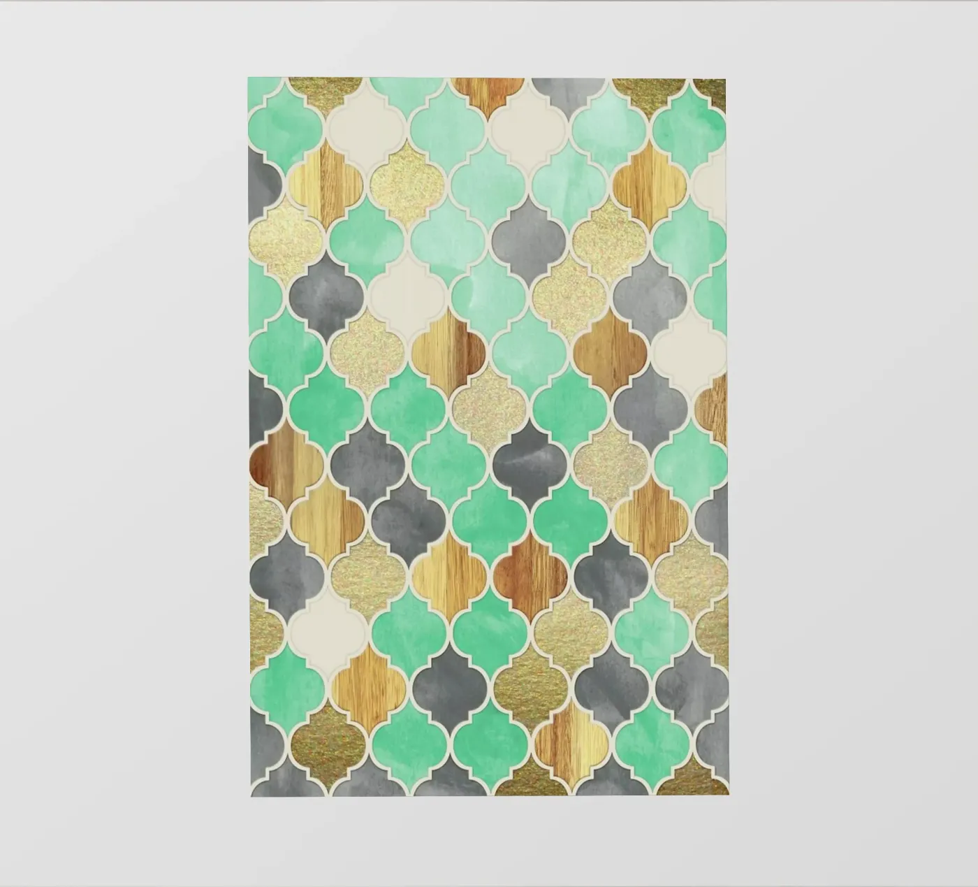 Textured Moroccan Pattern pellicola backlit da Micklyn Le Feuvre