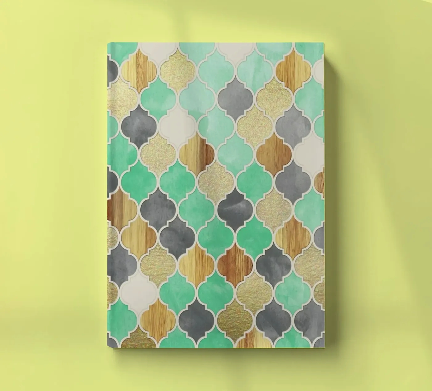 Textured Moroccan Pattern notebook by Micklyn Le Feuvre