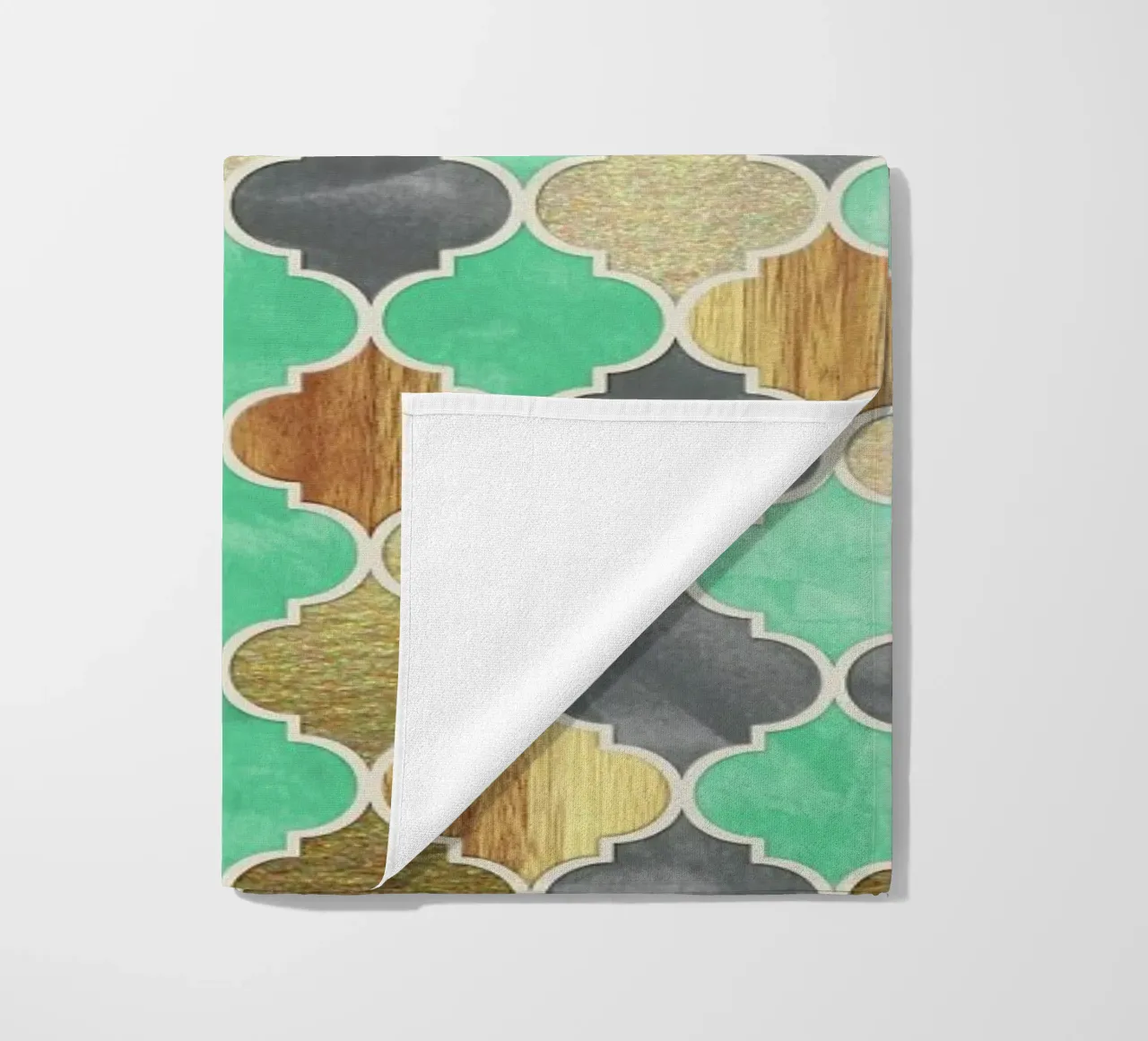 Textured Moroccan Pattern telo mare da Micklyn Le Feuvre