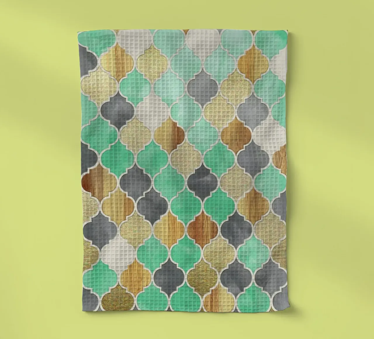 Textured Moroccan Pattern torchon de Micklyn Le Feuvre