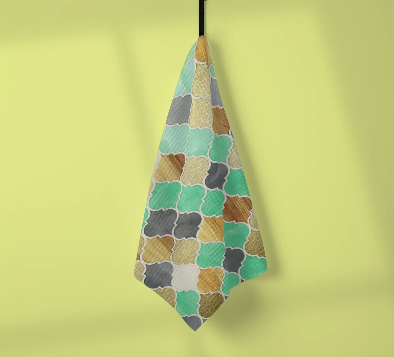 Textured Moroccan Pattern canovaccio da cucina da Micklyn Le Feuvre