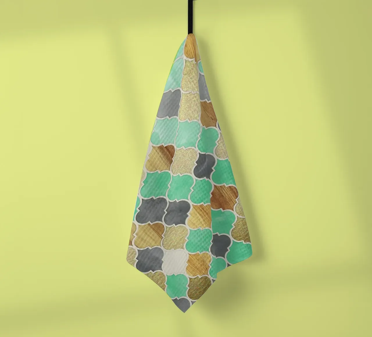 Textured Moroccan Pattern torchon de Micklyn Le Feuvre