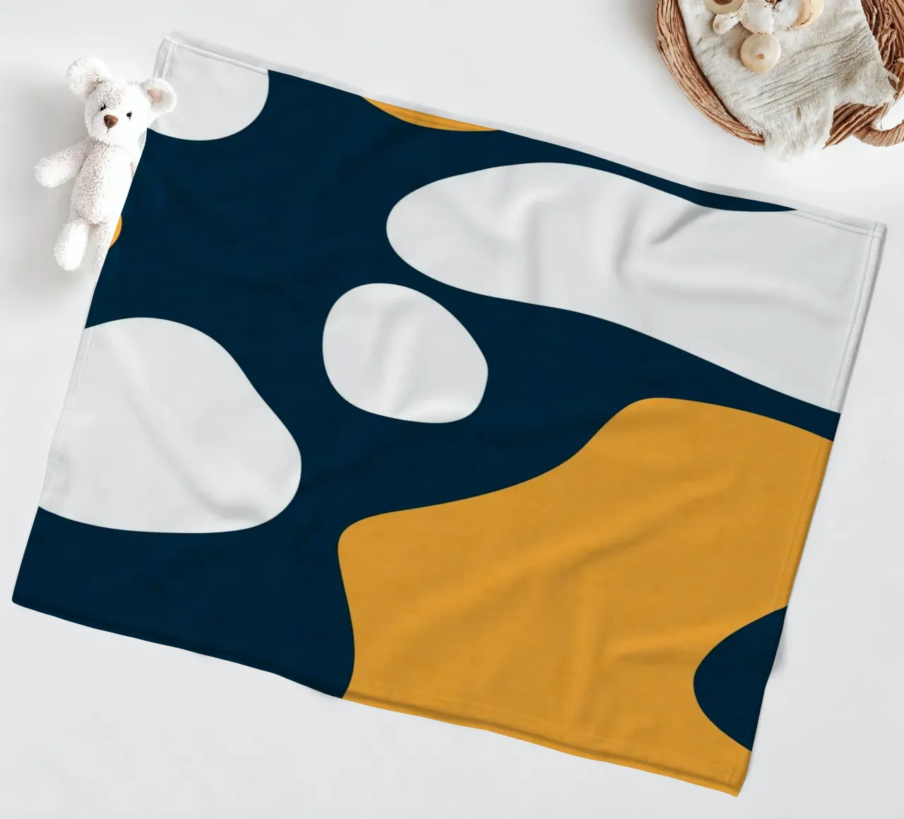 AAA15 Fleecedecke von shellybremmer -swirls