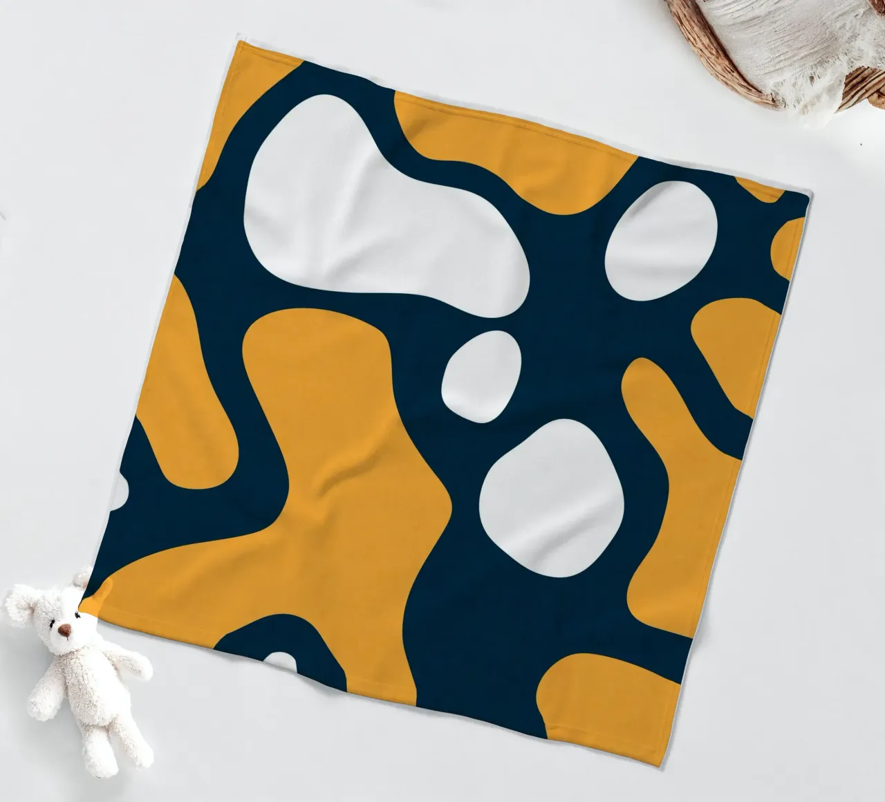 AAA15 Fleecedecke von shellybremmer -swirls