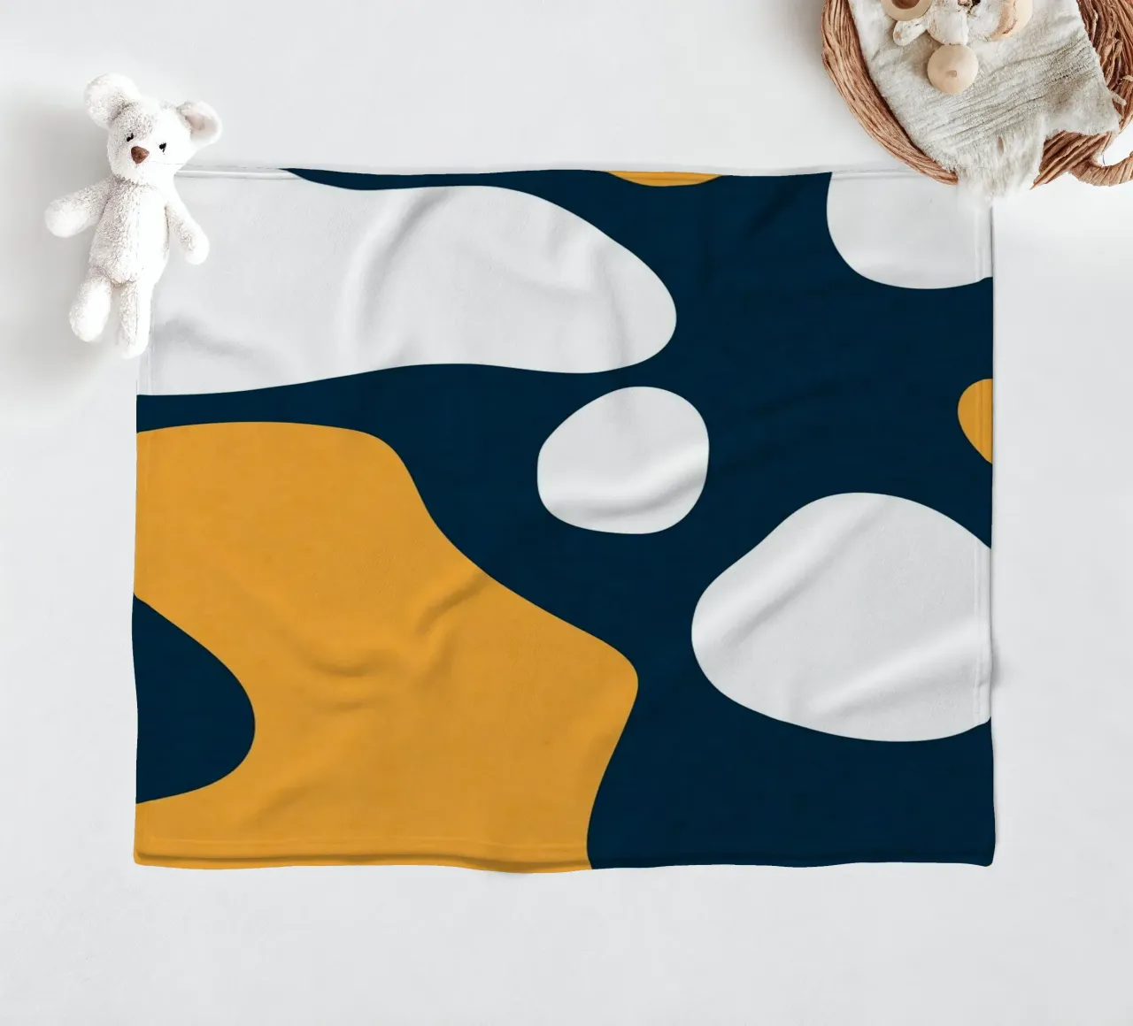 AAA15 Fleecedecke von shellybremmer -swirls