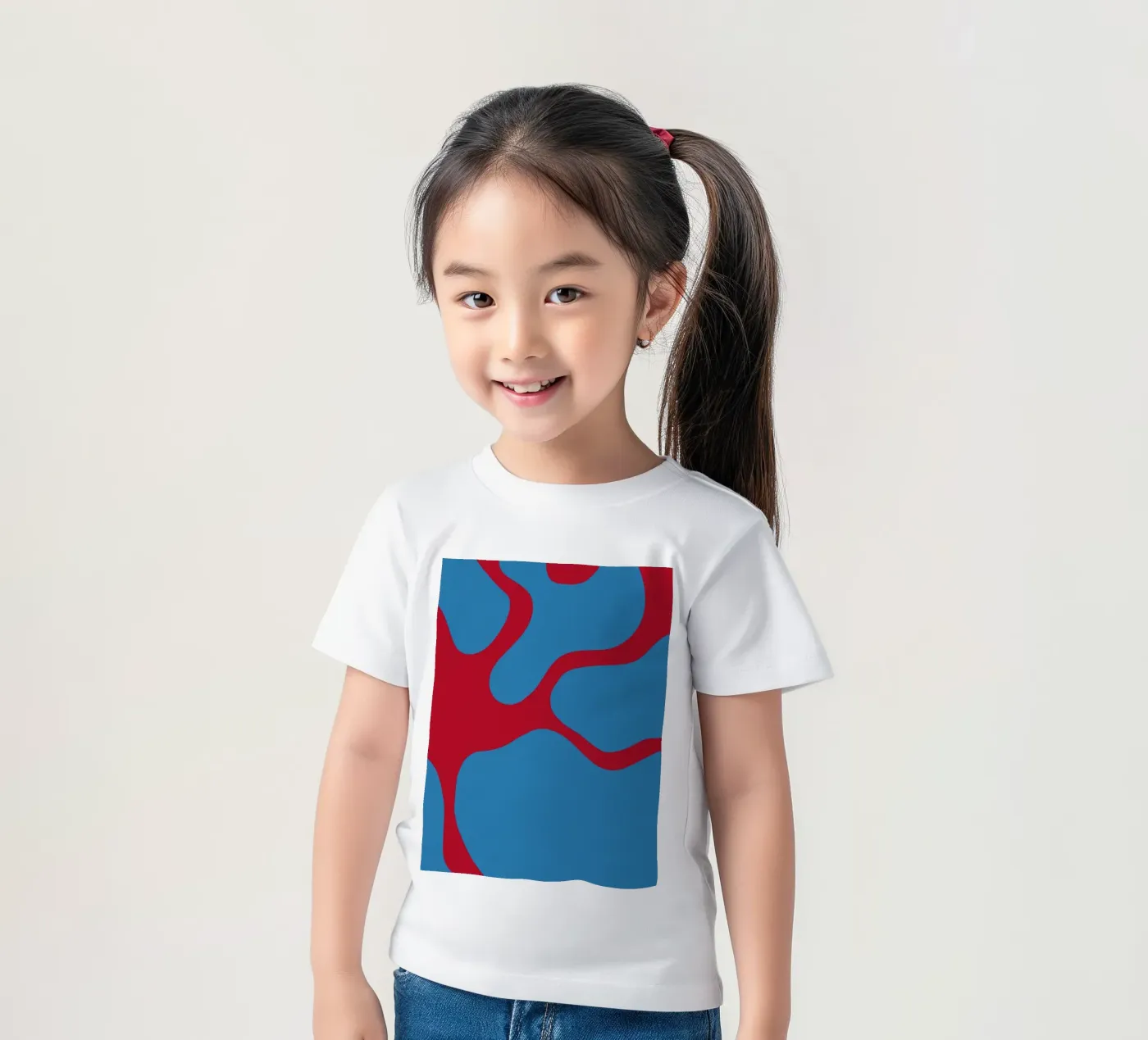 AA39 t-shirt bambini da shellybremmer -swirls