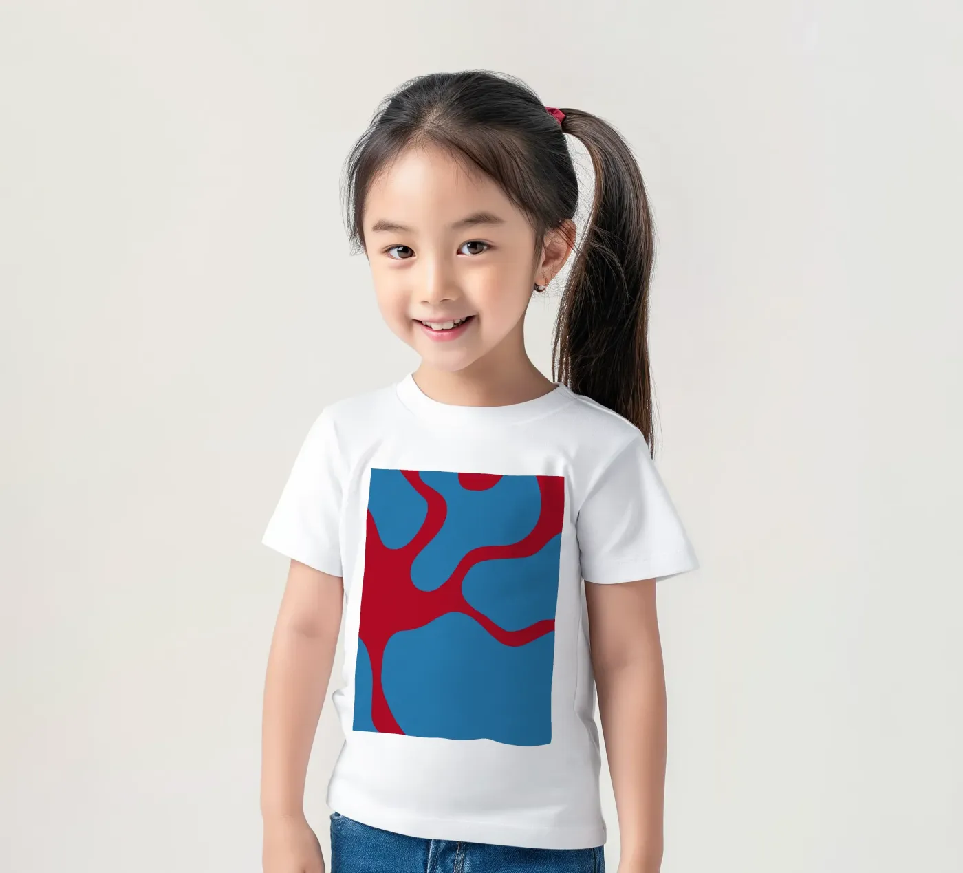 AA39 t-shirt bambini da shellybremmer -swirls