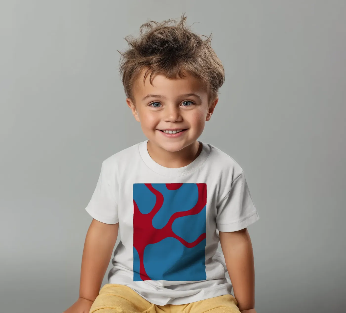 AA39 t-shirt bambini da shellybremmer -swirls
