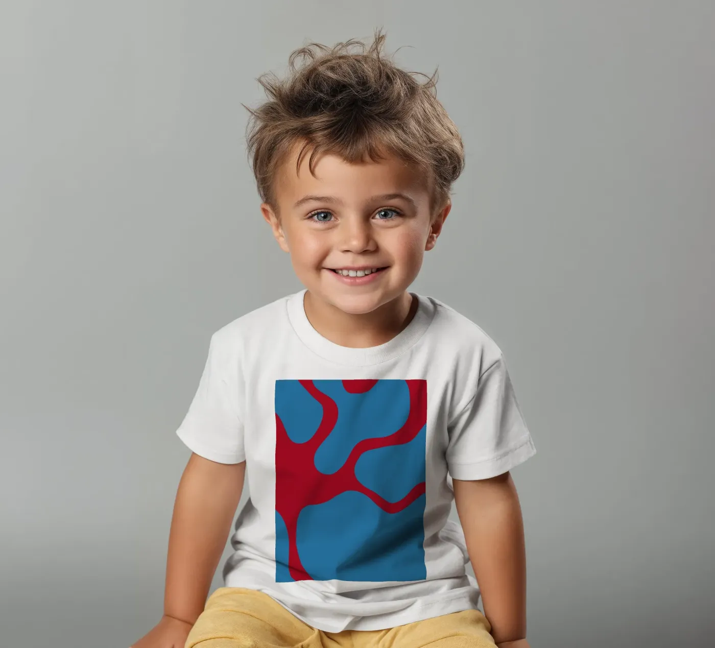 AA39 t-shirt bambini da shellybremmer -swirls