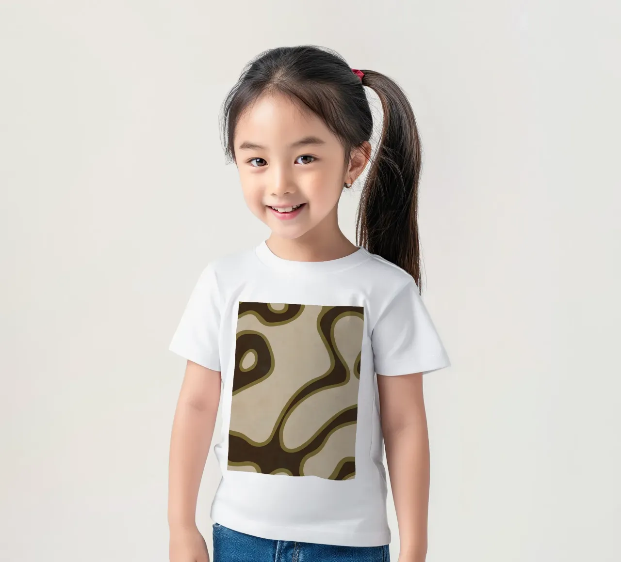 AAA2 kinder t-shirt van shellybremmer -swirls