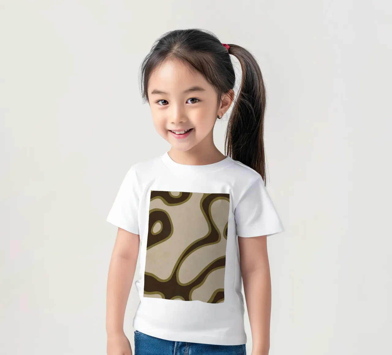 AAA2 kinder t-shirt van shellybremmer -swirls