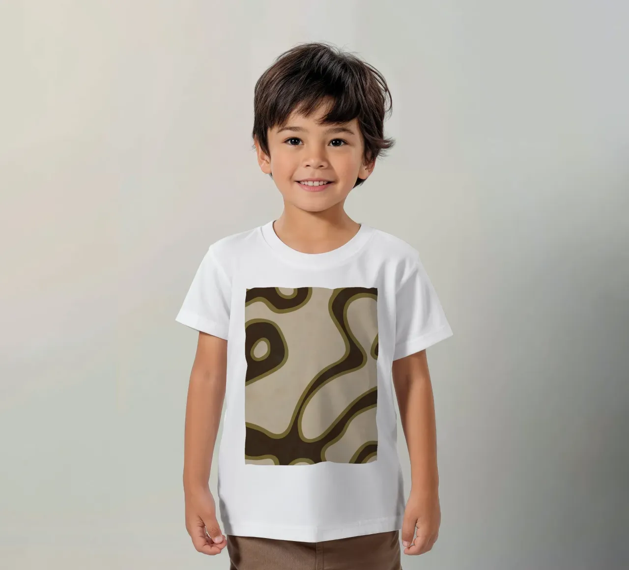 AAA2 kinder t-shirt van shellybremmer -swirls