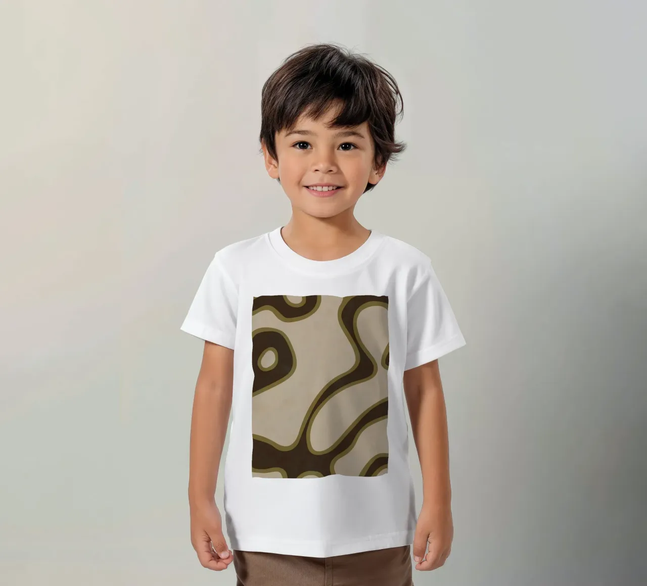 AAA2 kinder t-shirt van shellybremmer -swirls