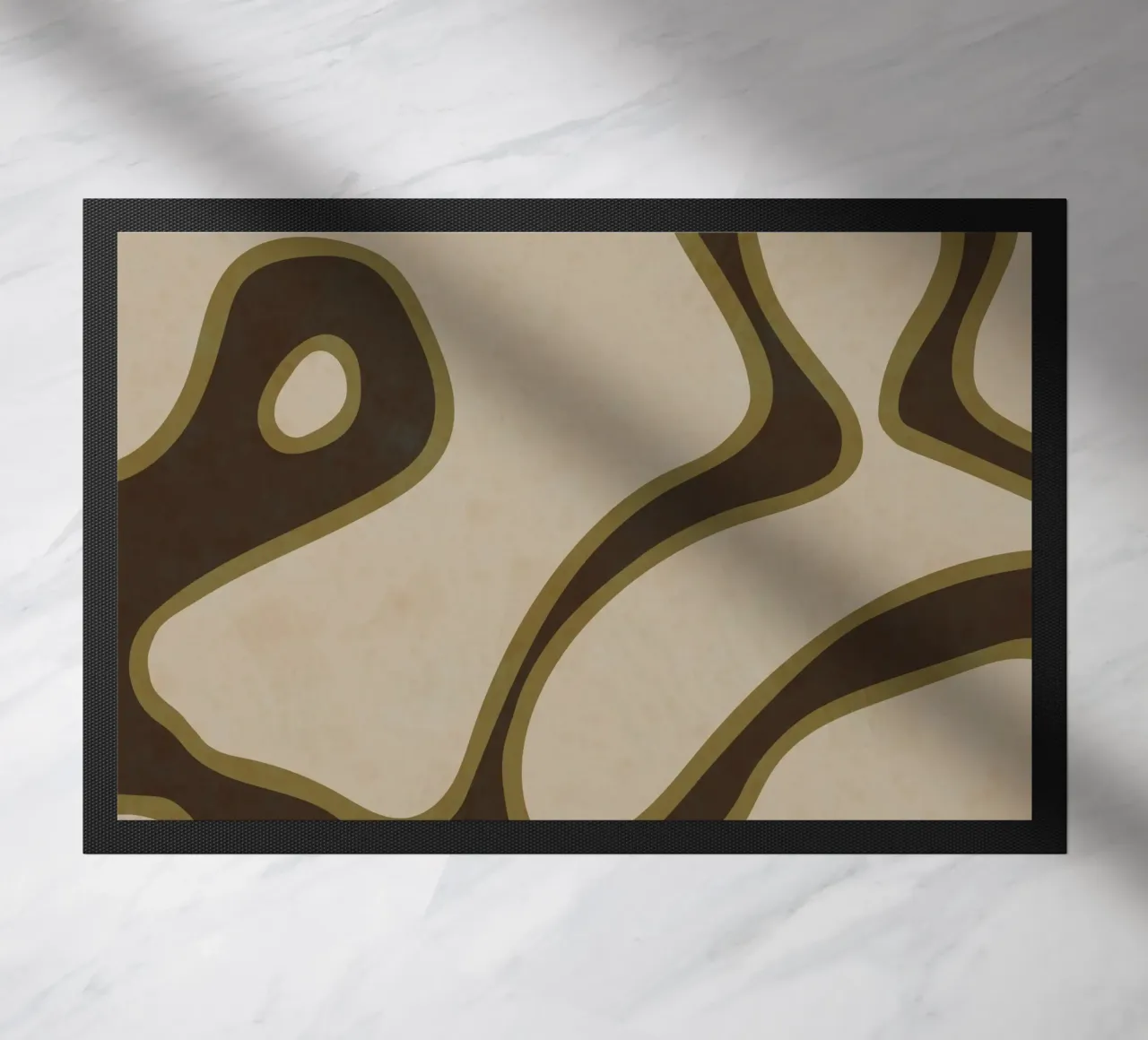 AAA2 Fußmatte von shellybremmer -swirls