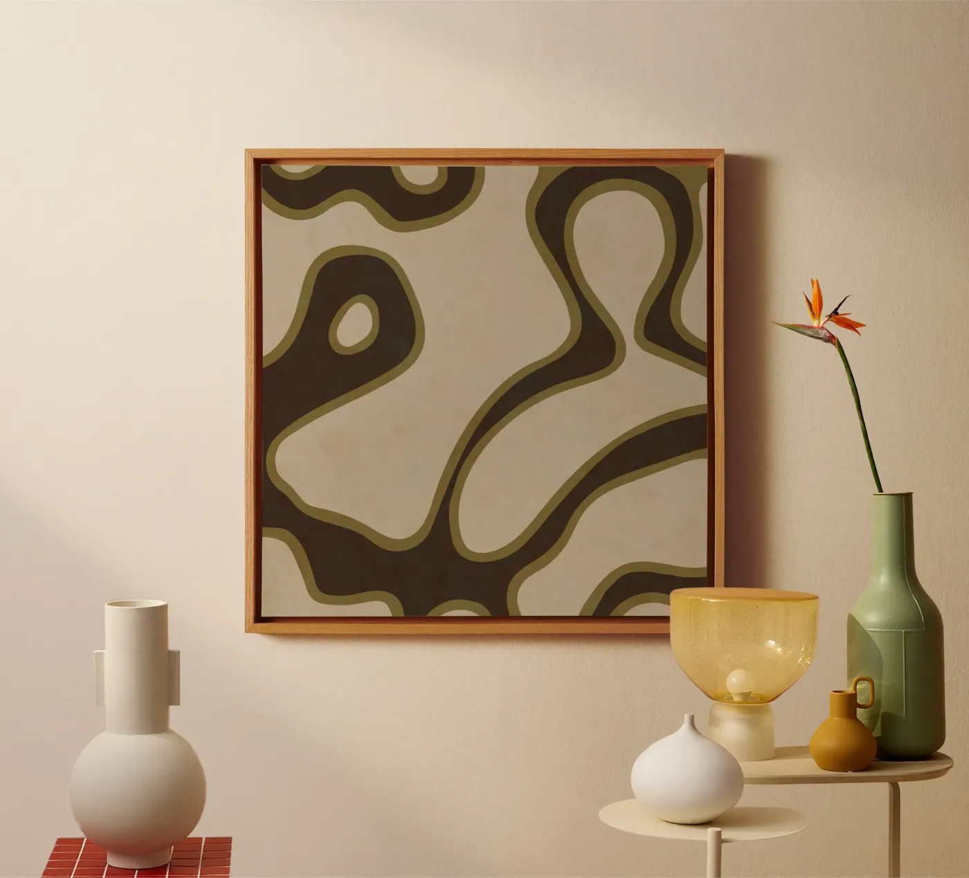 AAA2 Leinwand von shellybremmer -swirls