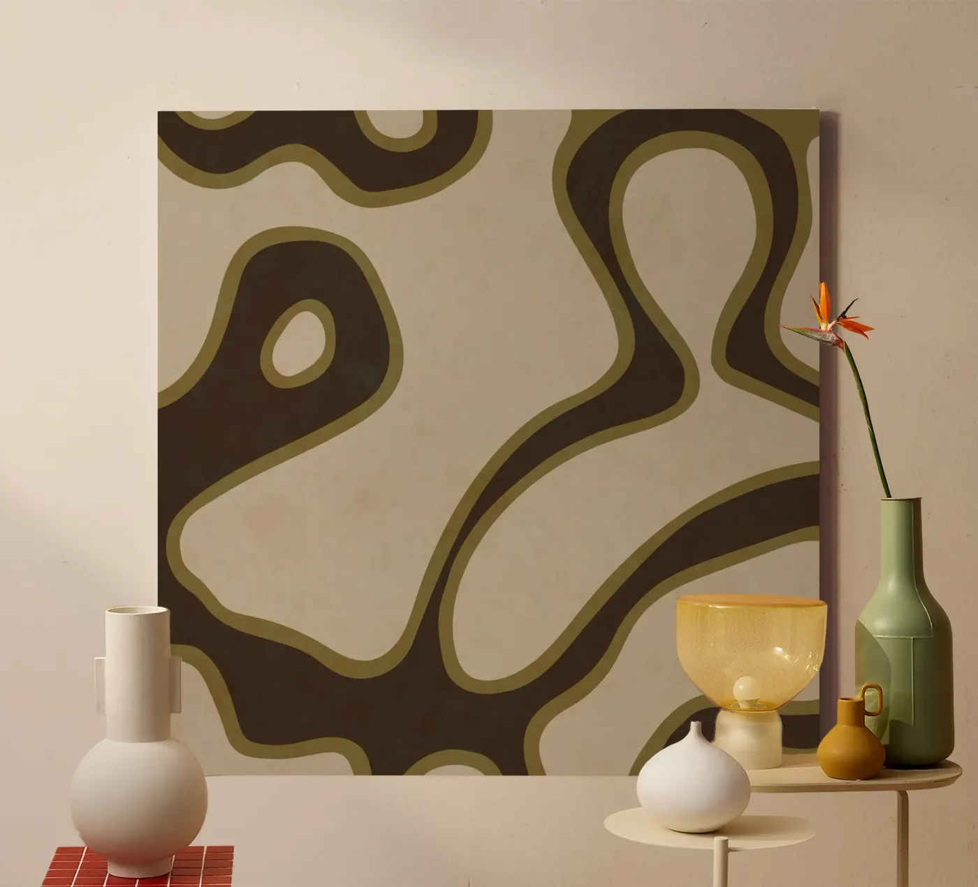AAA2 Leinwand von shellybremmer -swirls