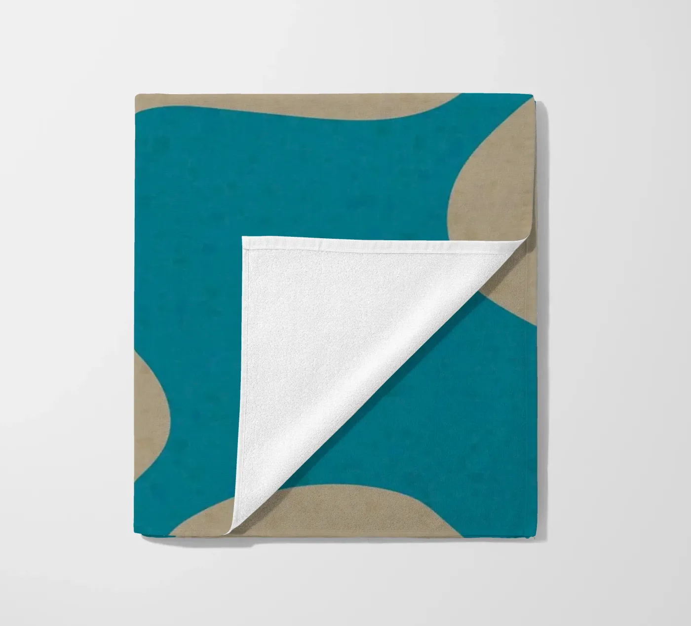 AAA16 strandhanddoek van shellybremmer -swirls