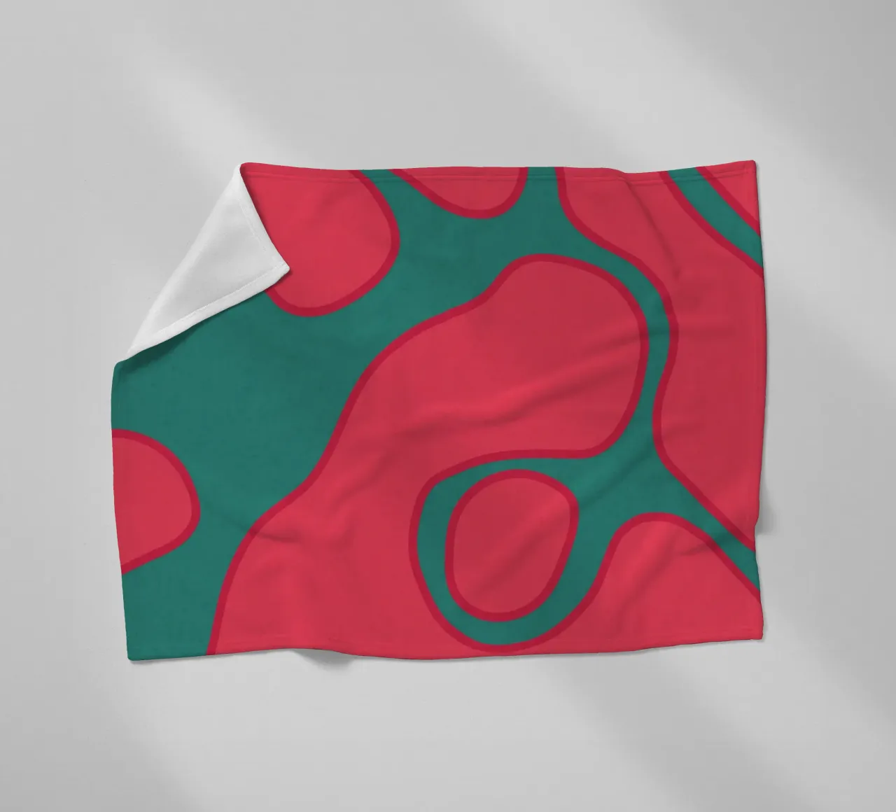 AAA20 Fleecedecke von shellybremmer -swirls