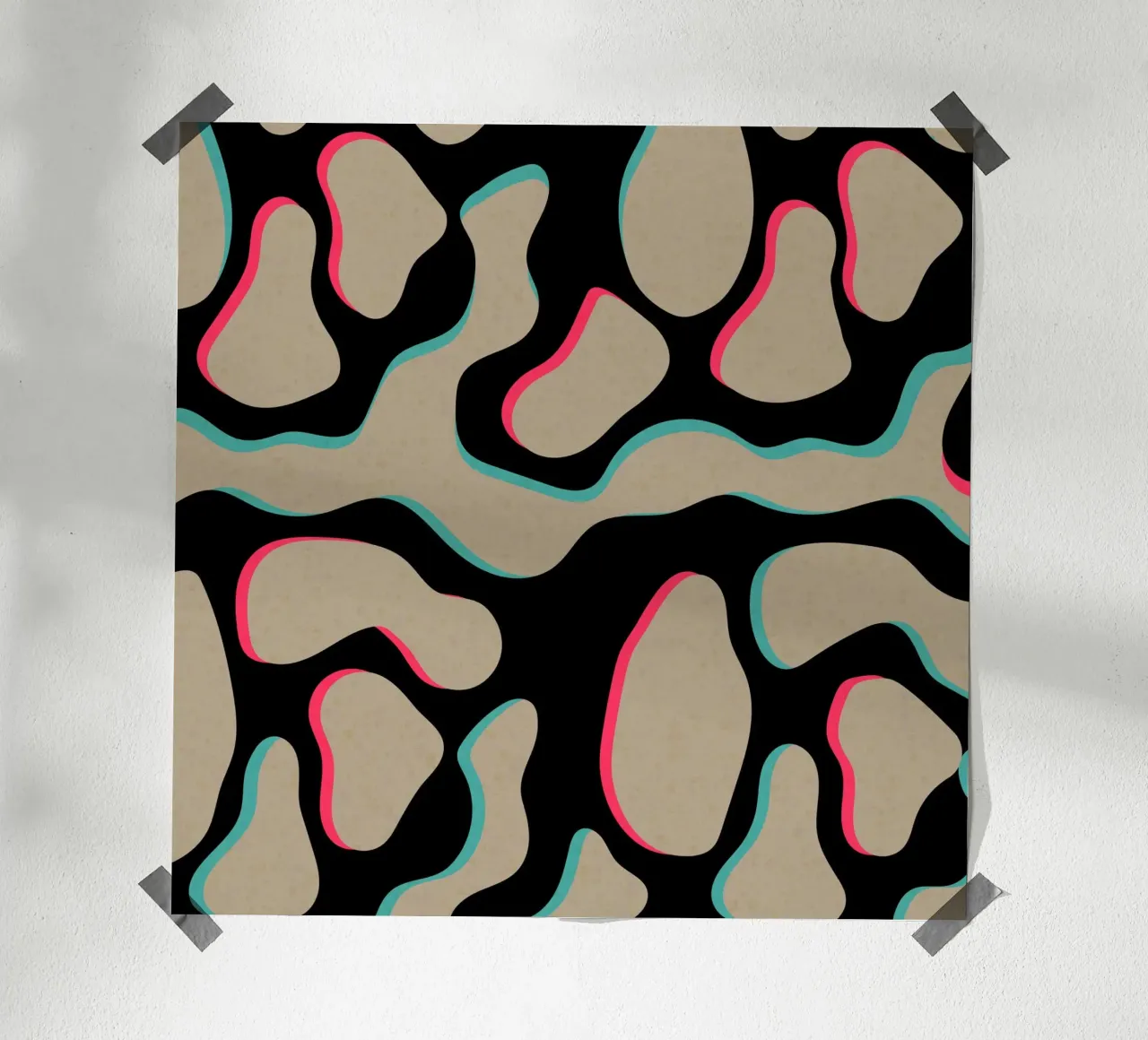 AAA24 poster van shellybremmer -swirls