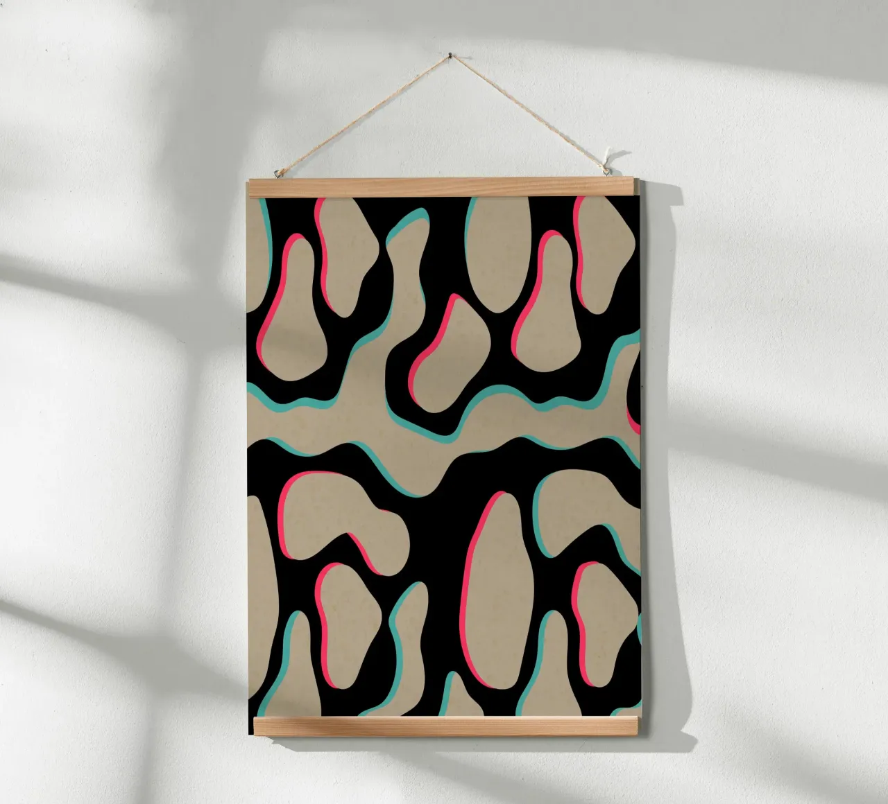 AAA24 poster van shellybremmer -swirls