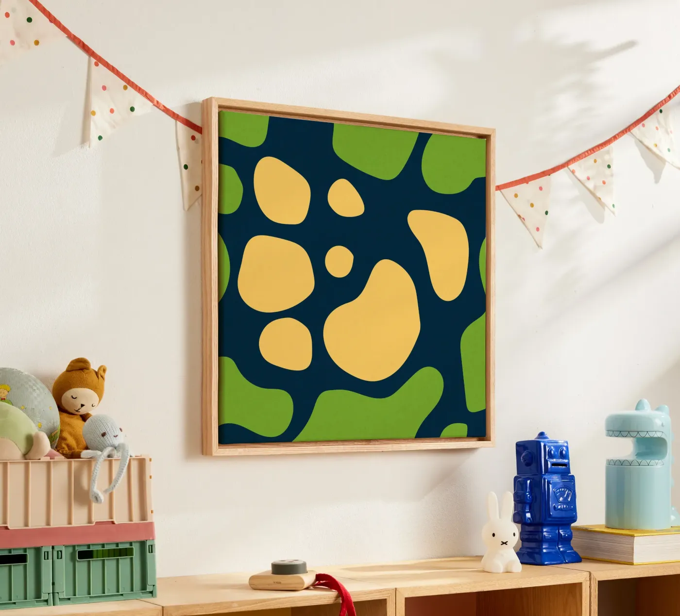 V85 canvas van shellybremmer -swirls