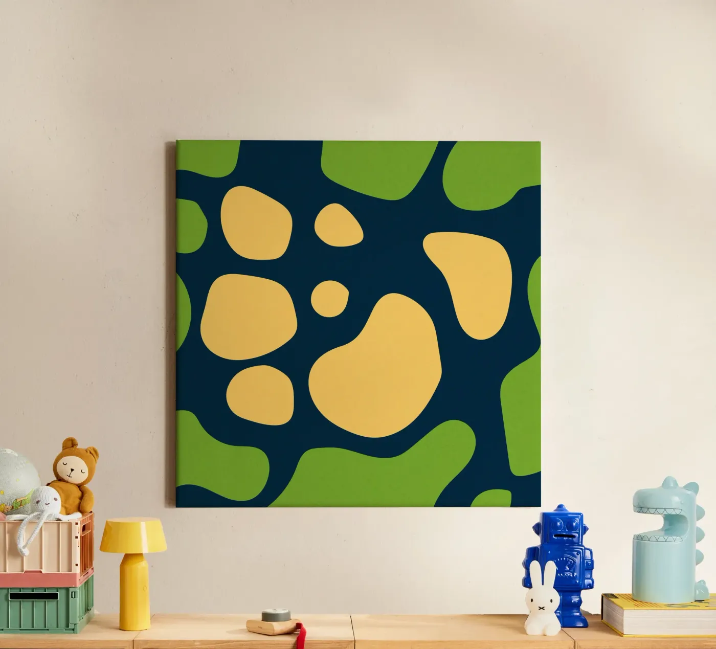 V85 canvas van shellybremmer -swirls