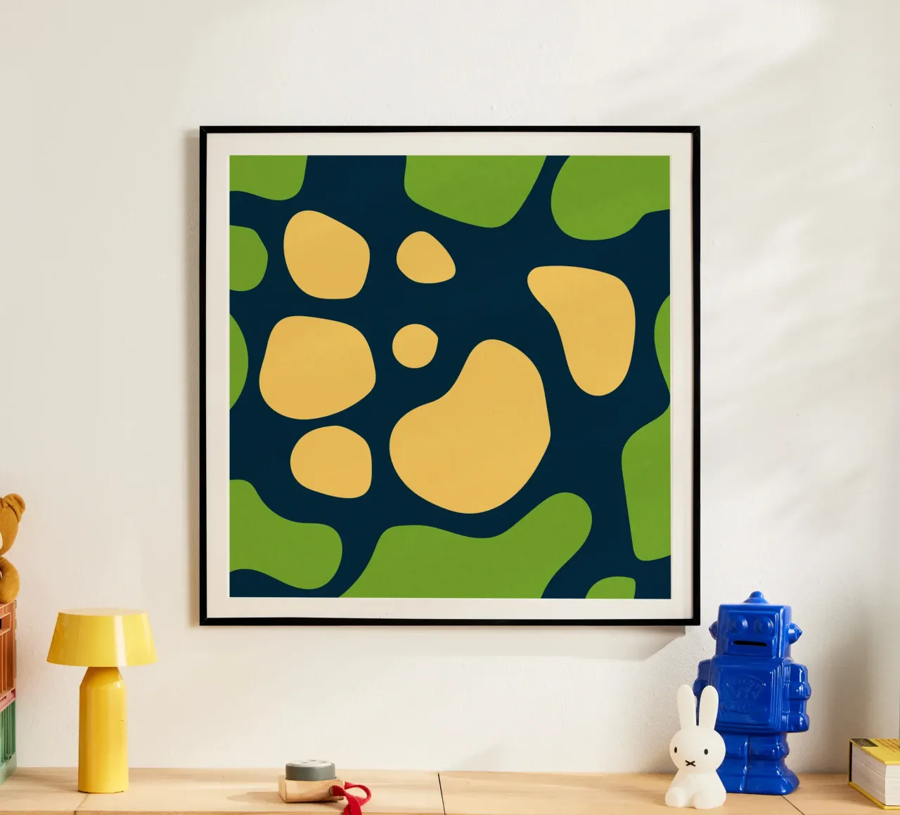 V85 poster van shellybremmer -swirls