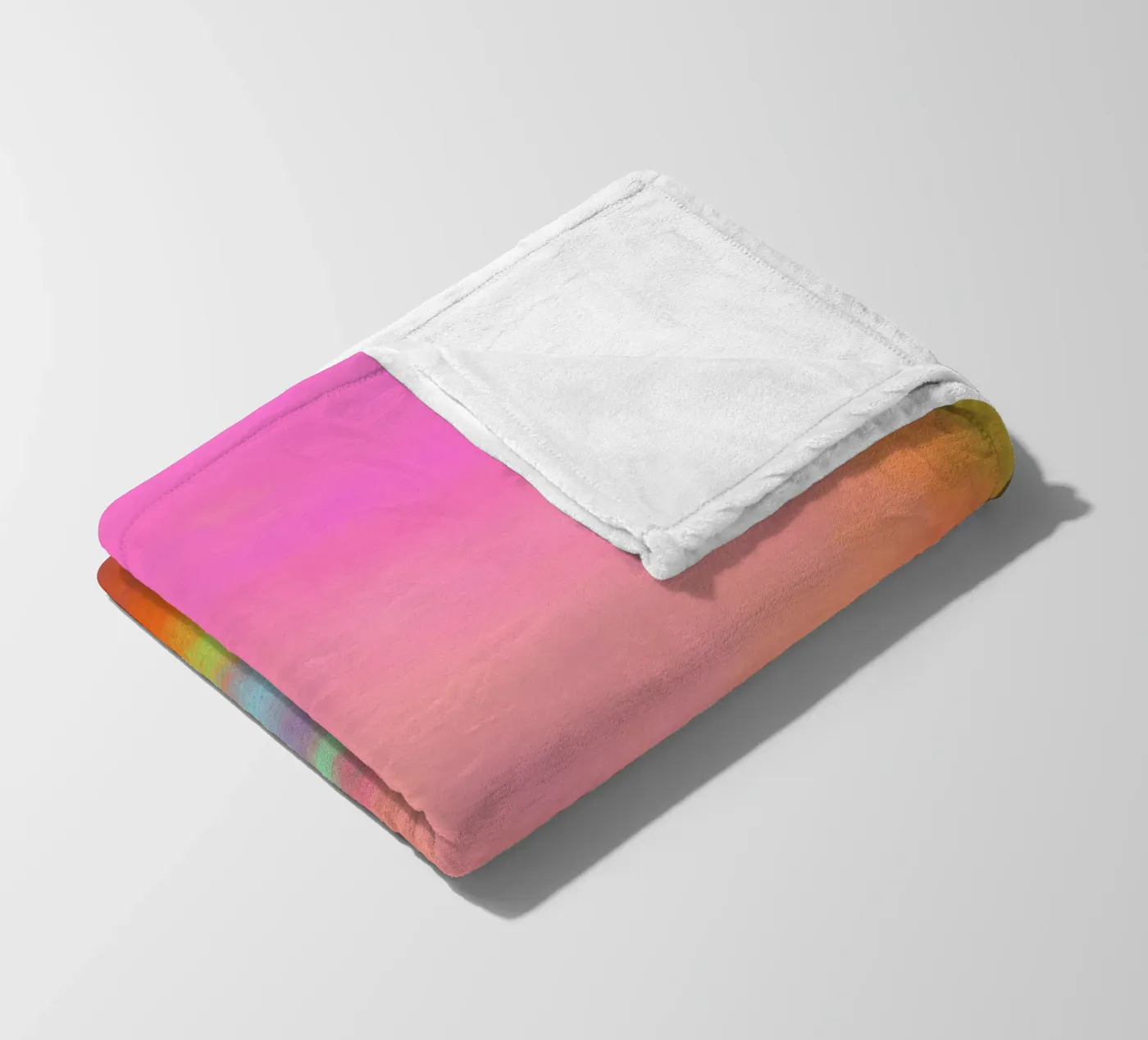 Colour block echo Fleecedecke von Carinaprint