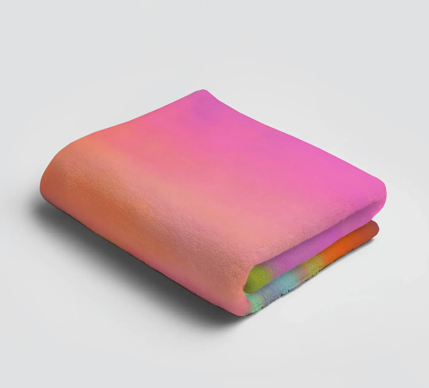 Colour block echo Handtuch von Carinaprint