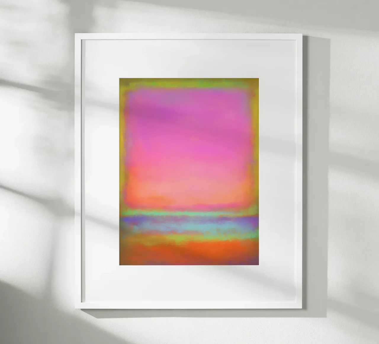 Blocco colore Echo poster da Carinaprint