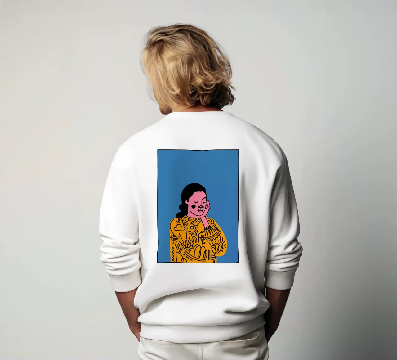 Monday sweatshirt by Portraits