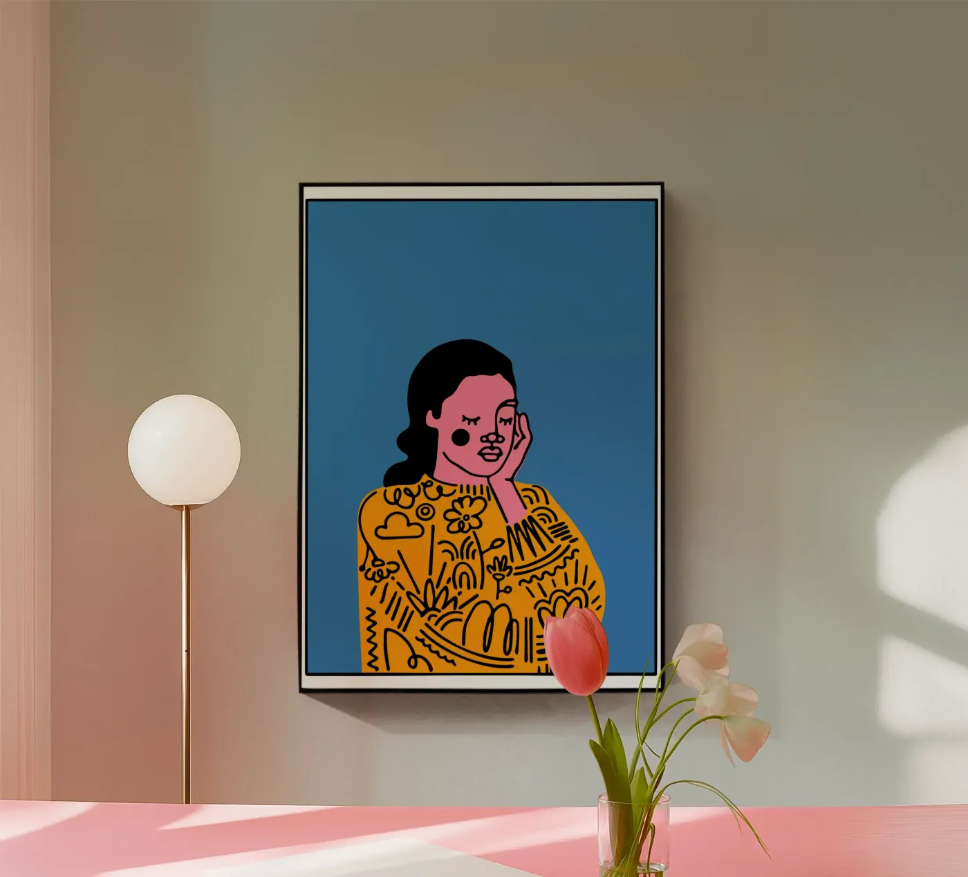 Lundi plexiglas de Portraits