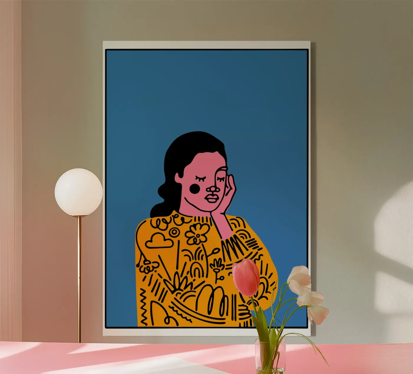 Lundi plexiglas de Portraits
