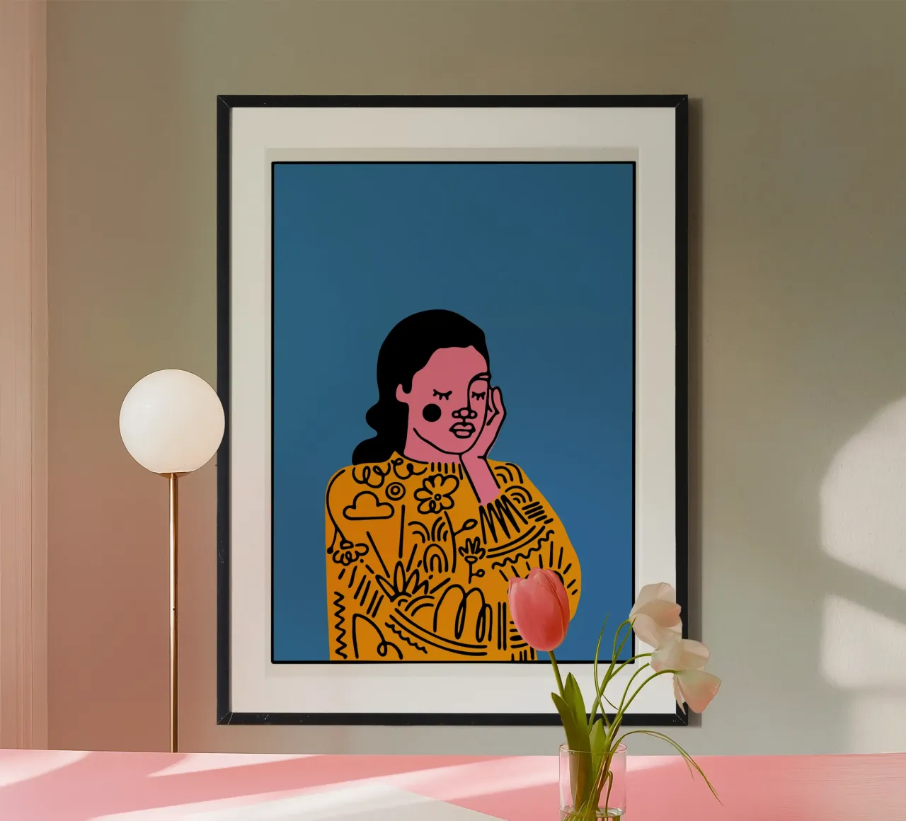 Monday poster da Portraits