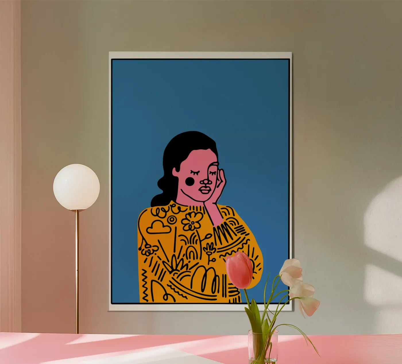 Monday poster da Portraits