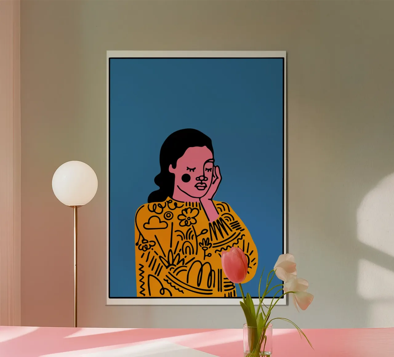 Monday poster da Portraits