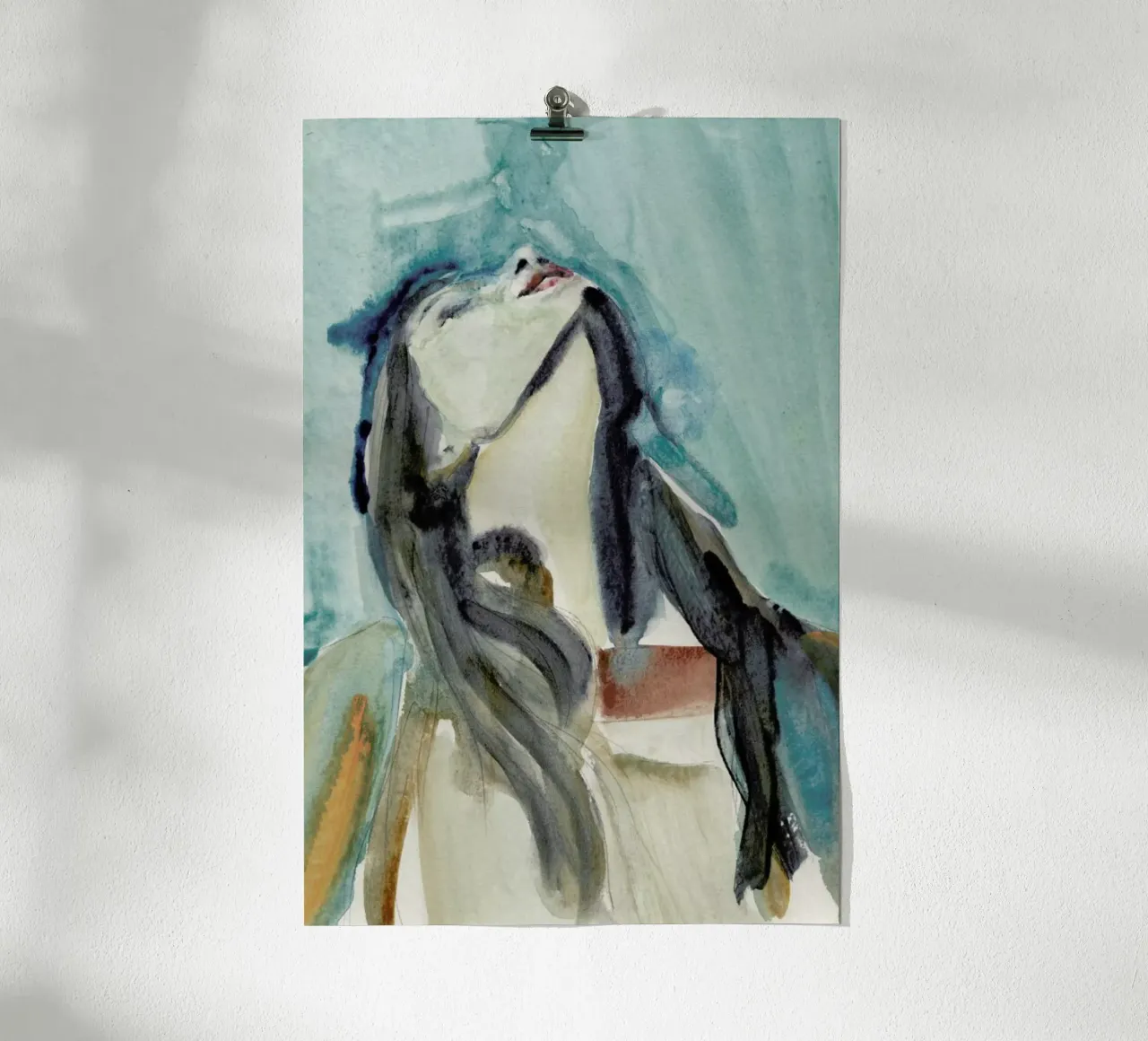 James, Where Are You poster con telaio in alluminio da Victoria Verbaan