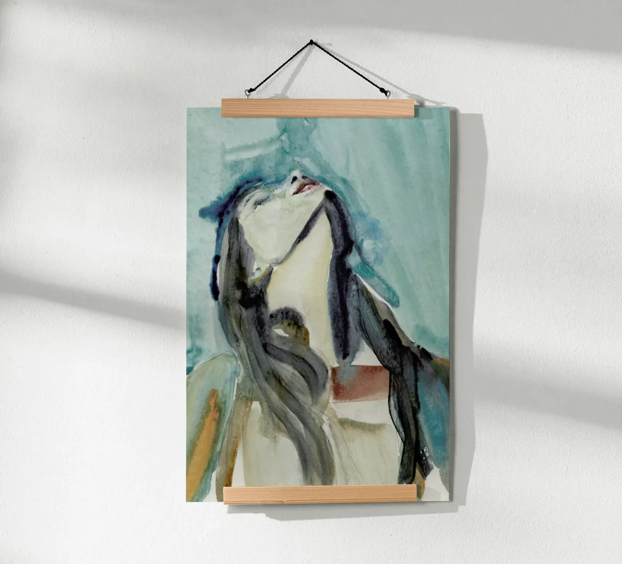 James, Where Are You poster con telaio in alluminio da Victoria Verbaan