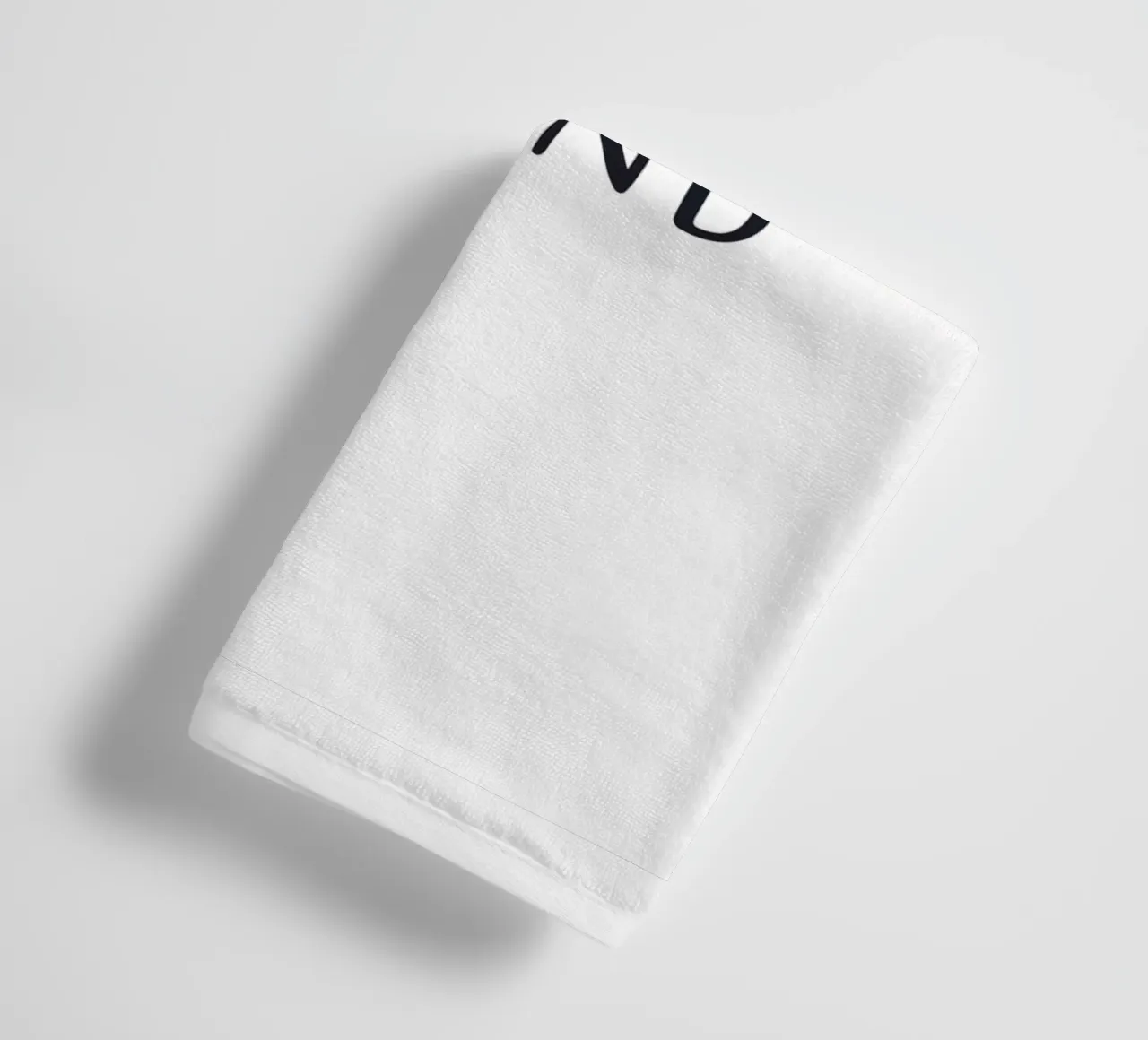 Paradise Found - Minimalist typography design towel by Whole©