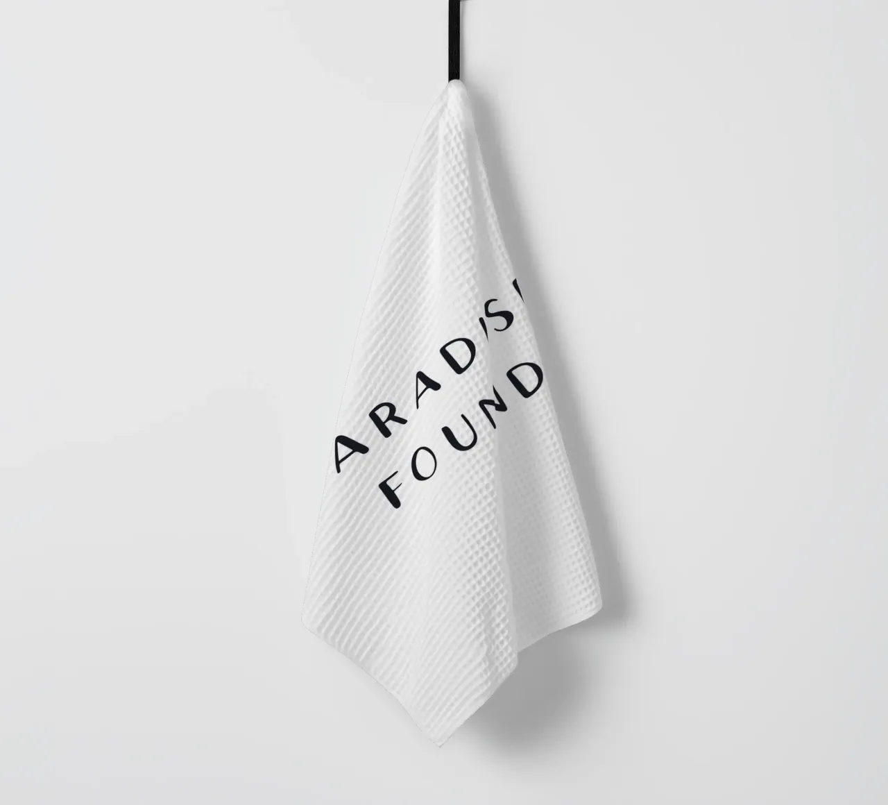 Paradise Found - Design tipografico minimalista canovaccio da cucina da Whole©
