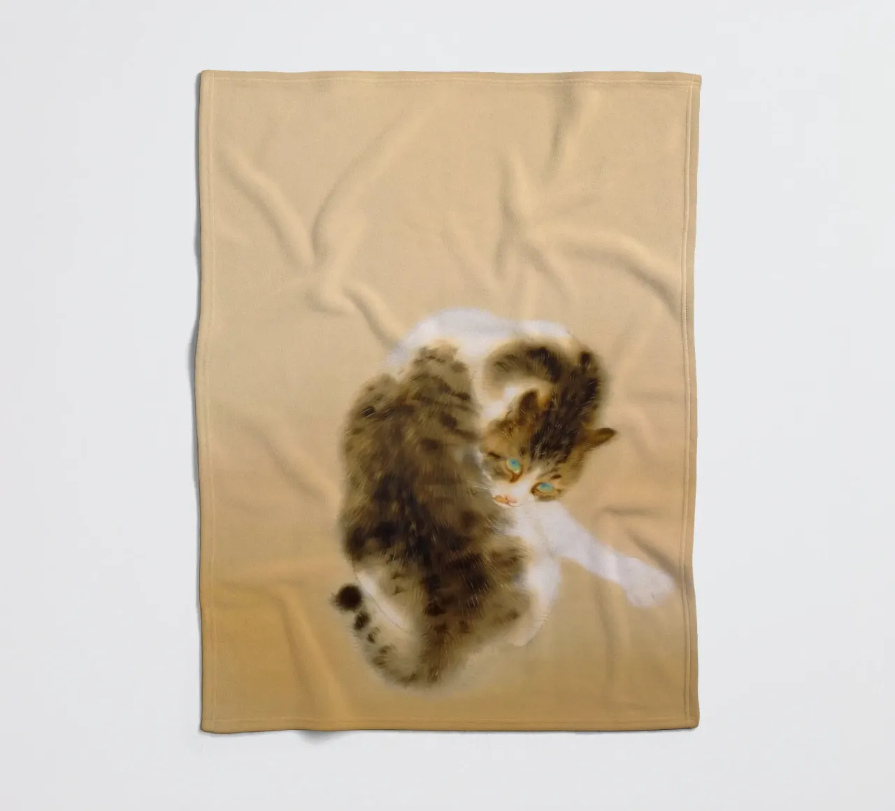 Takeuchi Seihō - Gatto soriano coperta in pile da ARTOTHEK