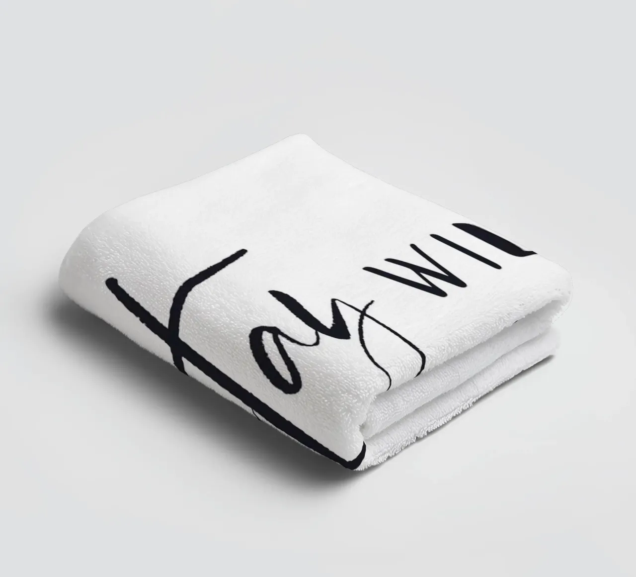 Stay Wild, Stay True - Design tipografico d'ispirazione asciugamano da bagno da Whole©