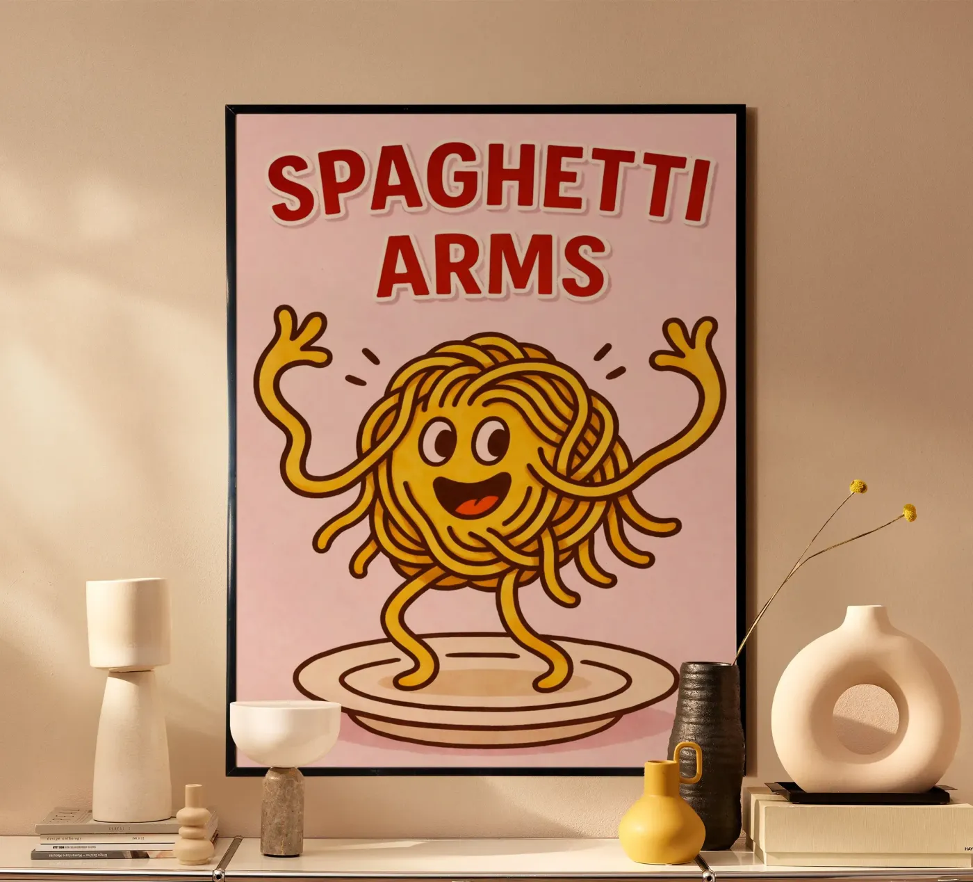 spaghetti arms poster da kukupuu