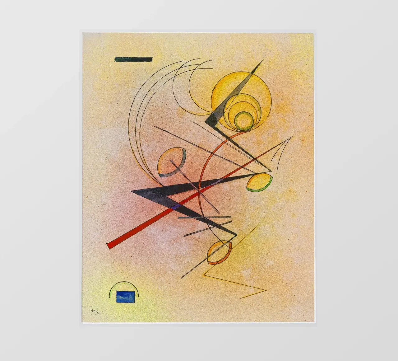 Kandinsky - Piccolo caldo pellicola backlit da ARTOTHEK