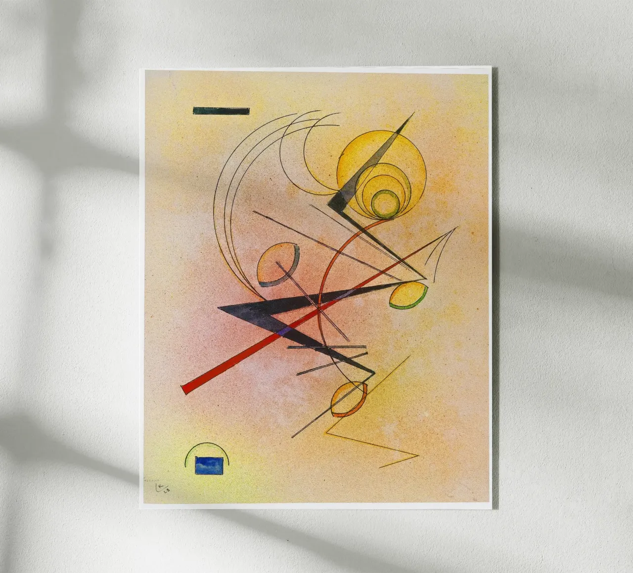 Kandinsky - Piccolo caldo plexiglass da ARTOTHEK