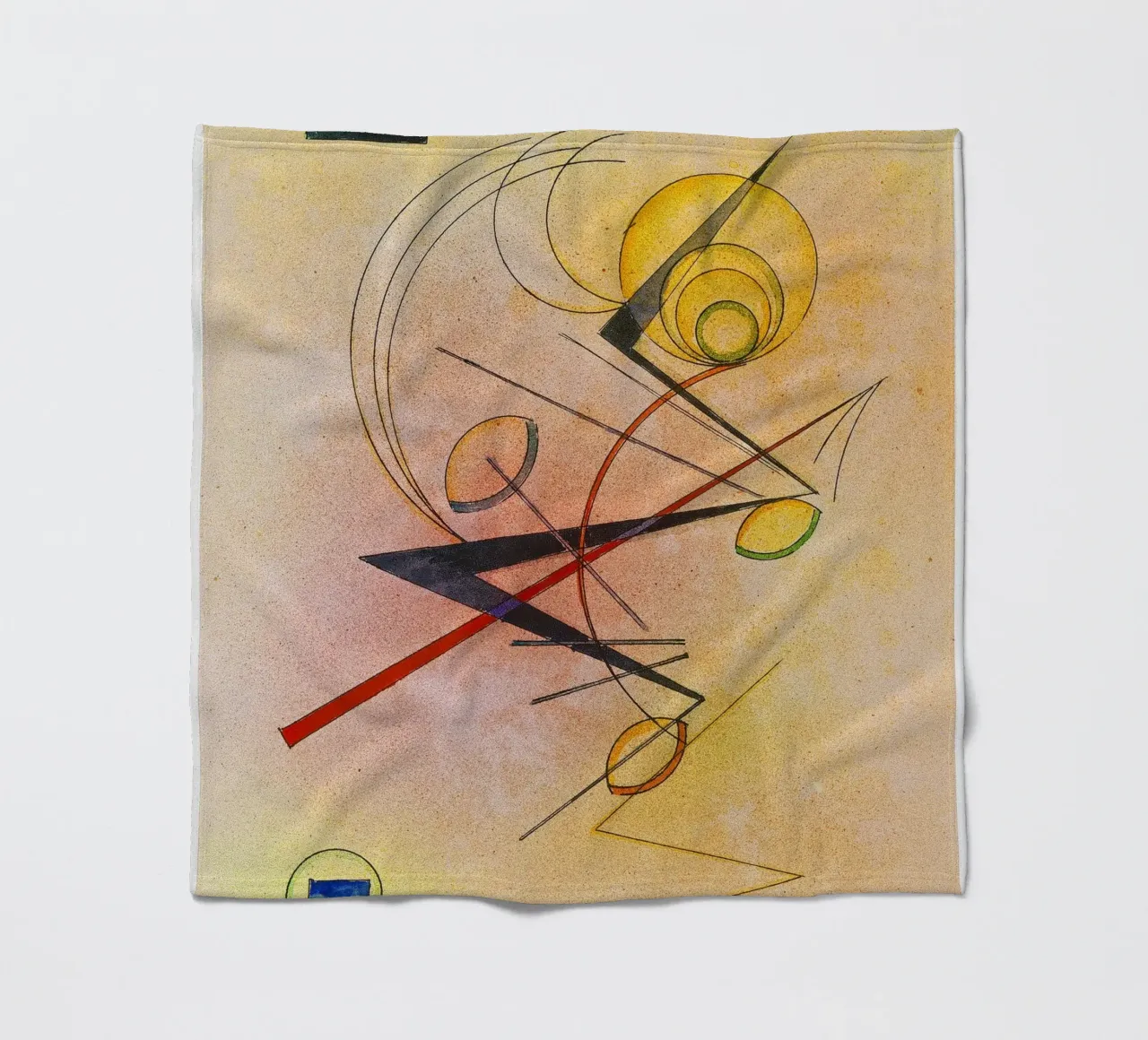 Kandinsky - Piccolo caldo coperta in pile da ARTOTHEK