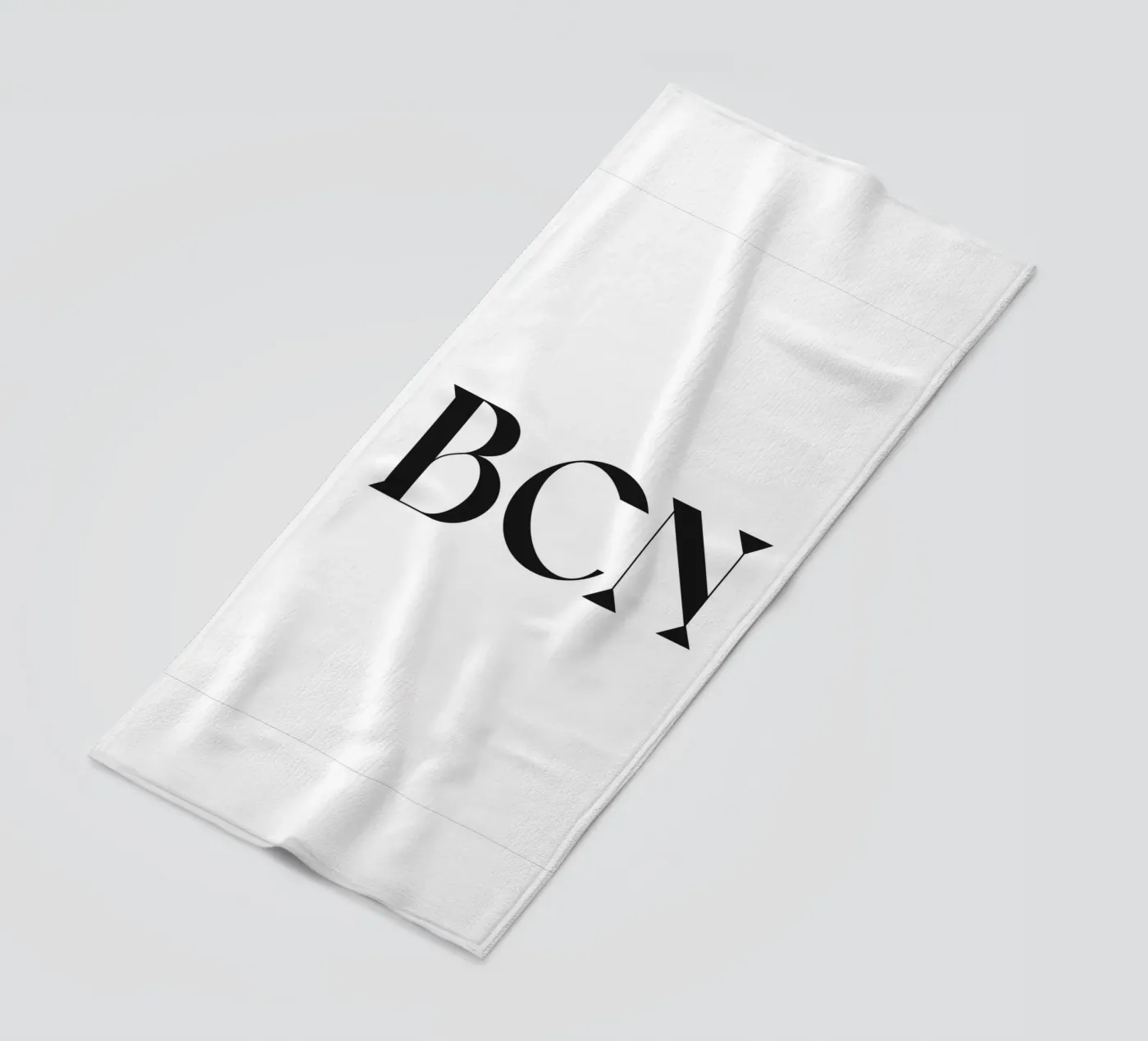 BCN beach towel by n.4
