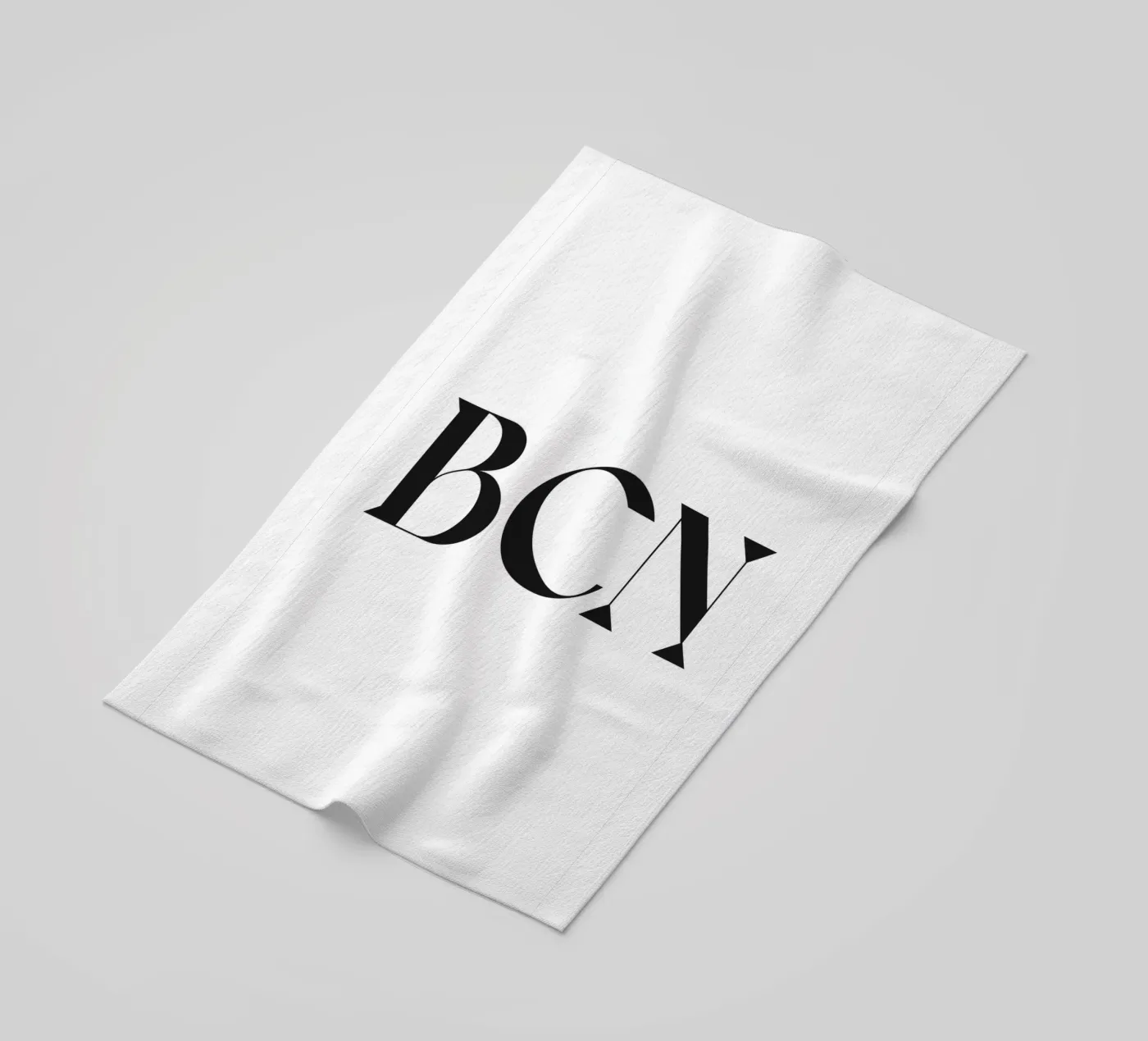 BCN beach towel by n.4