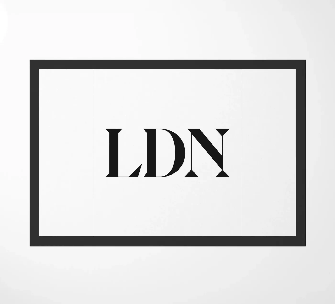 LDN doormat by n.4