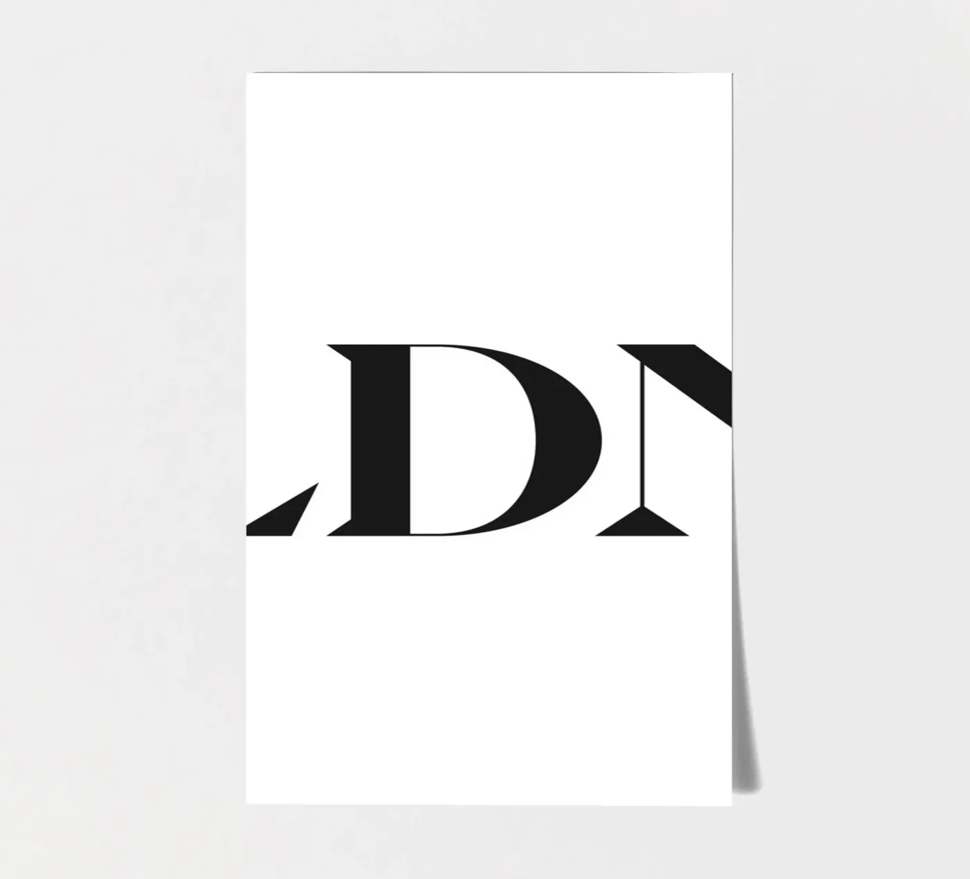 LDN stickervel van n.4